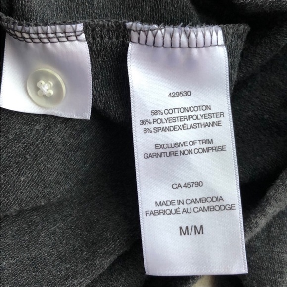 FANTASTIC DARK GREY DANSKIN CARDI/WRAP - Picture 7 of 9